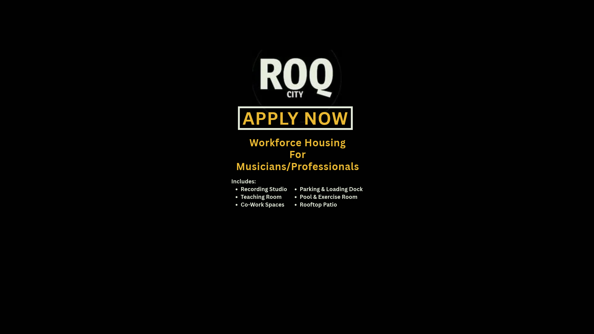 Trade Routes Music Housing Pilot - Apply Now