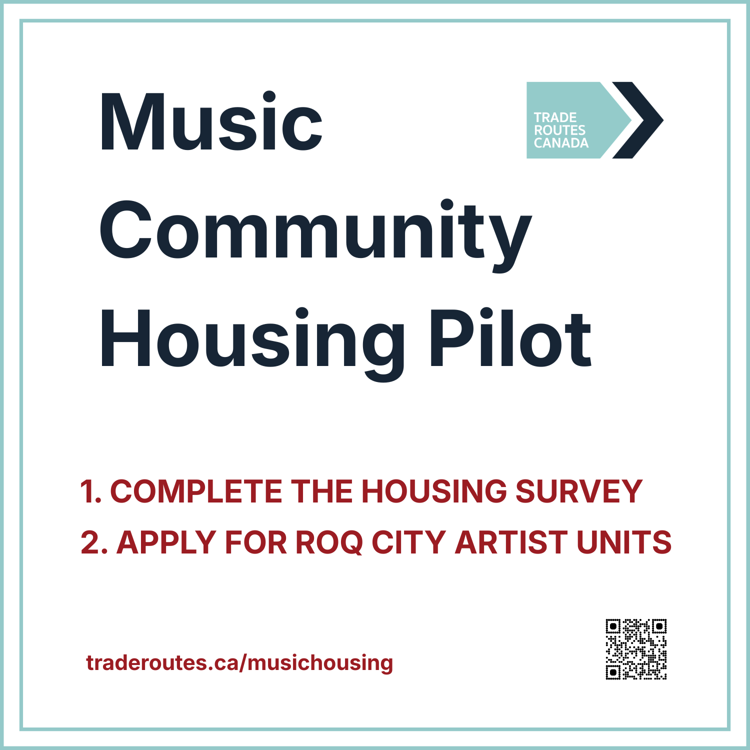 Music Community Housing Pilot
